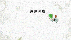 縱膈腫瘤ppt課件