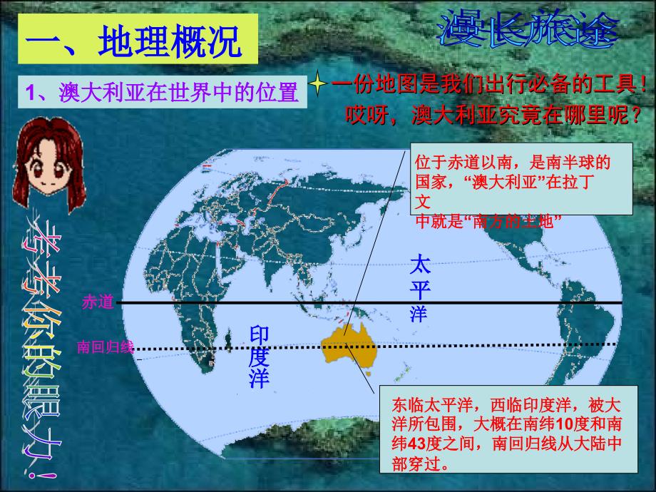 10.3澳大利亚──大洋洲面积最大的国家_第1页
