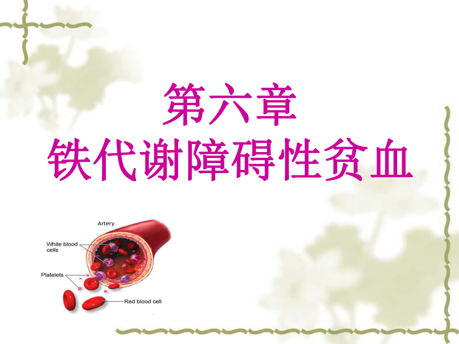 铁代谢障碍性贫血_第1页