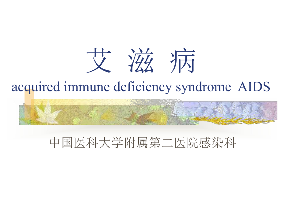 中国医科大学附属第二医院感染科_第1页
