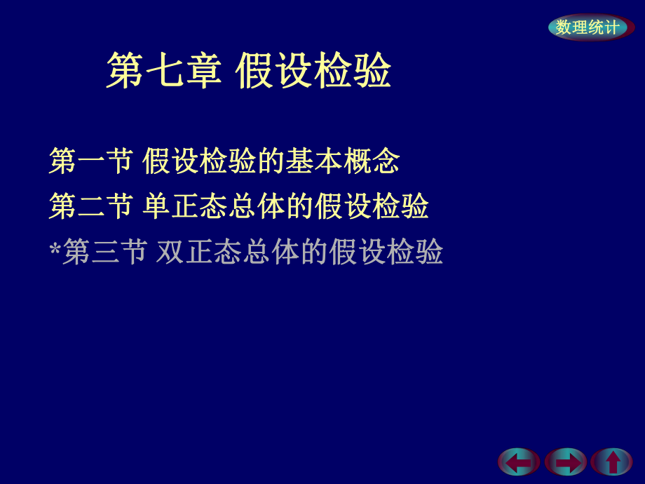 第一节假设检验的基本概念_第1页