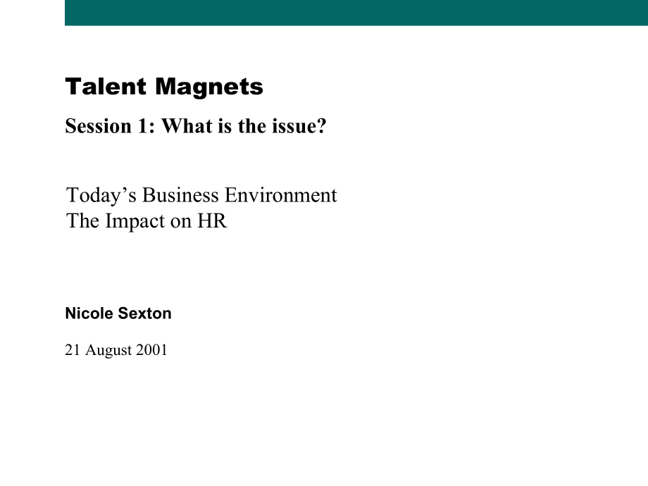 --Today’s_Business_Environment_The_Impact_on_HR_第1页