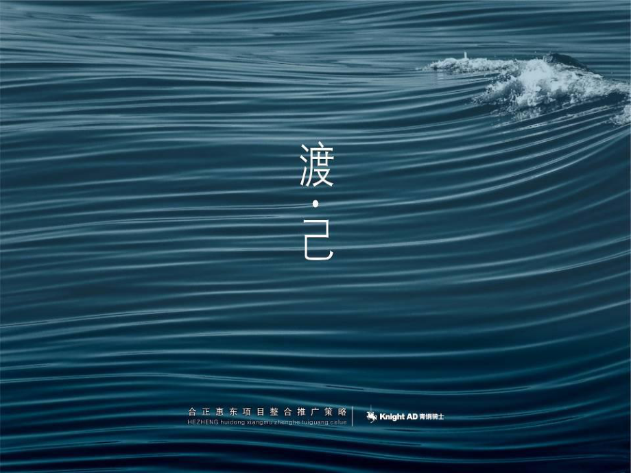 合正惠东项目地产广告提案策略案_第1页
