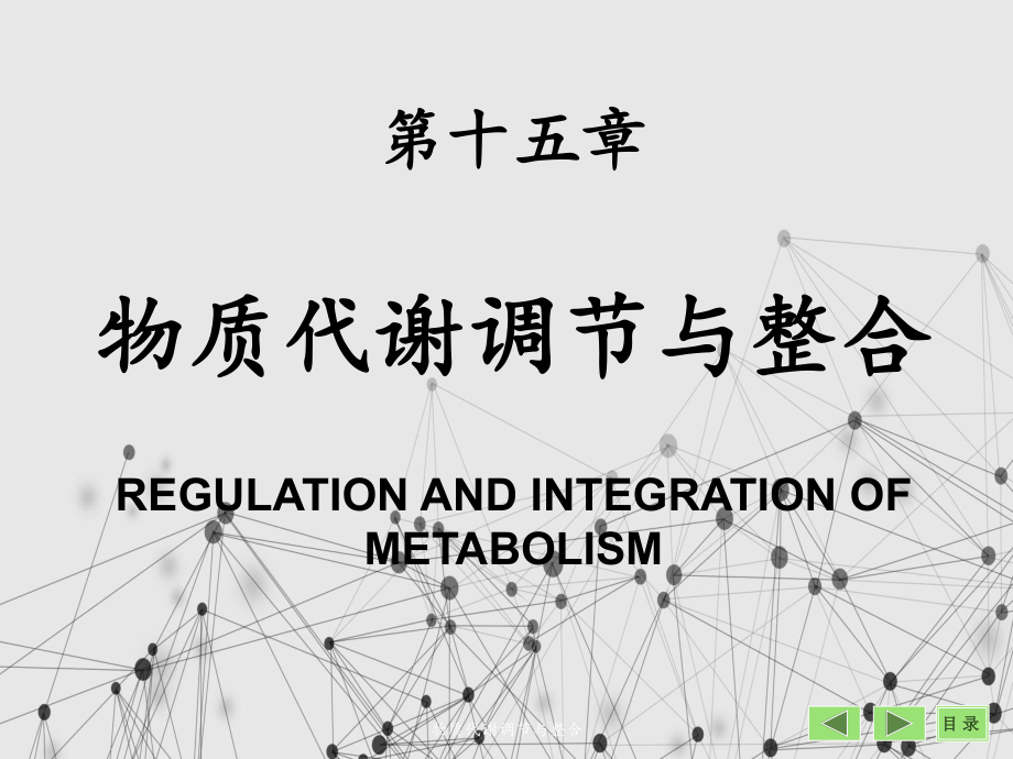 物质代谢调节与整合_第1页