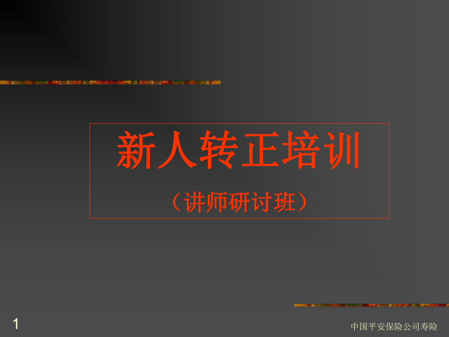 新人转正培训_第1页