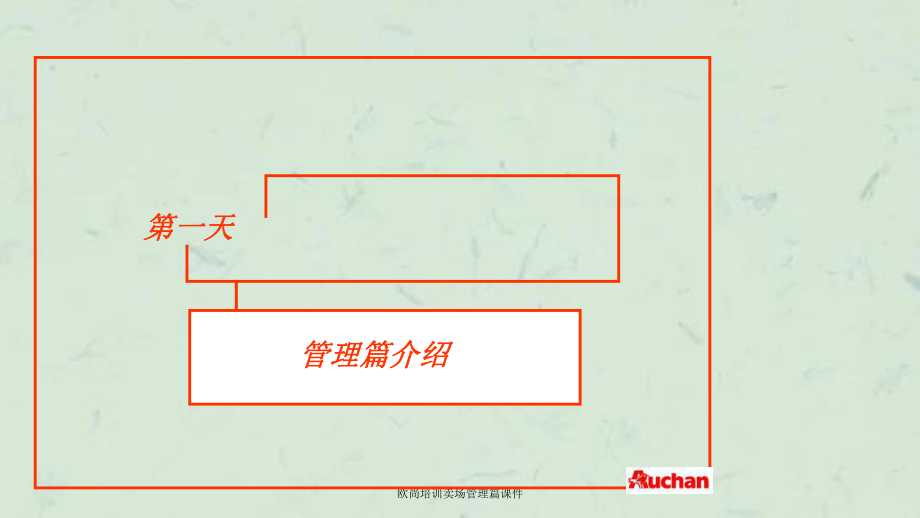 欧尚培训卖场管理篇课件_第1页