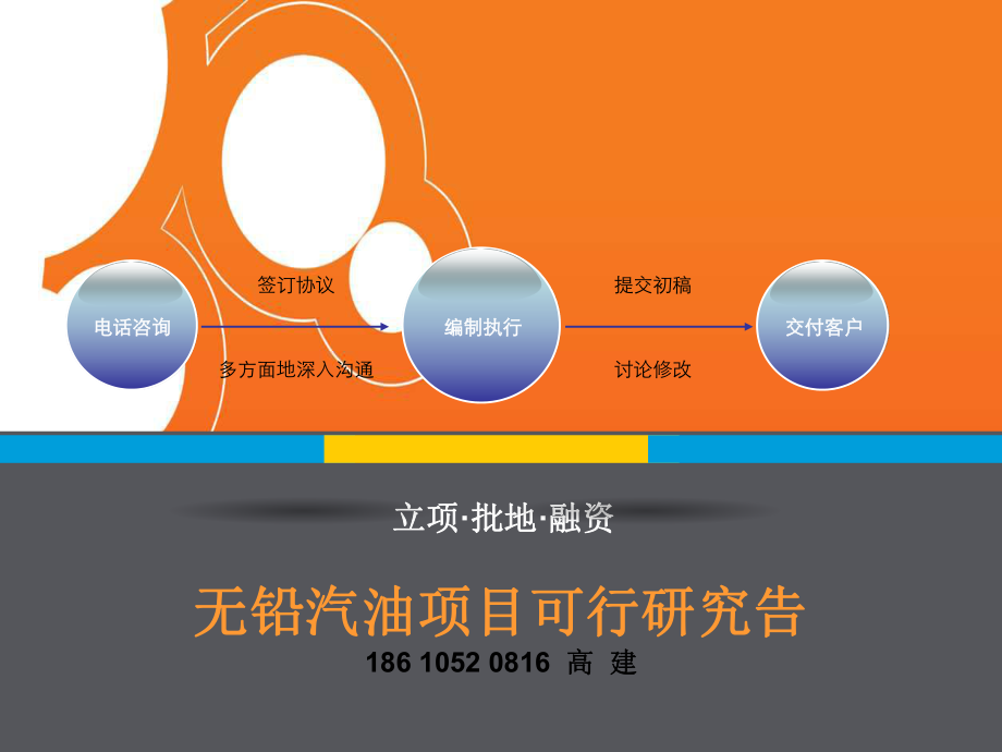 无铅汽油项目可行研究报告_第1页